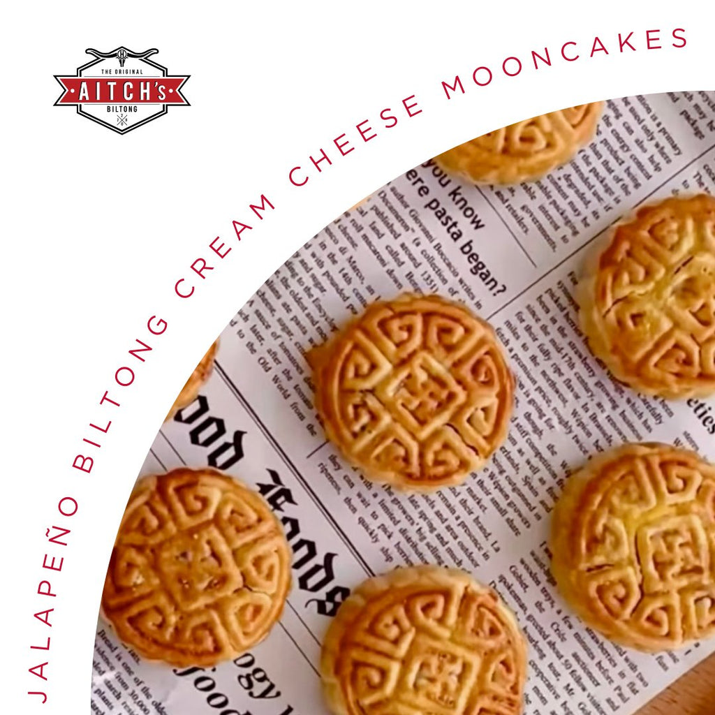 Aitch’s Jalapeño Biltong Cream Cheese Mooncakes for Mid-Autumn Festival
